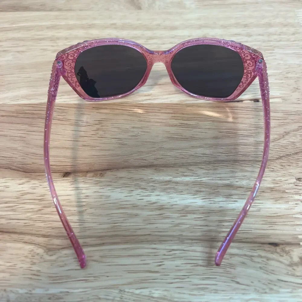 Disney Princesses Pink Silver Sunglasses Ariel Rapunzel Aurora Disney World